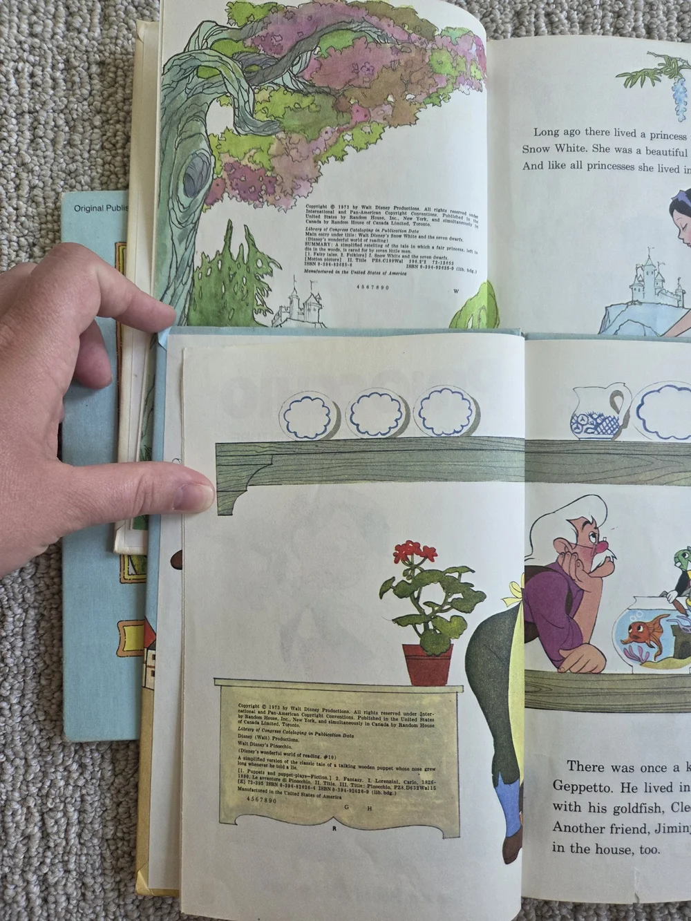 Classic Children's Storybook Lot - Assorted Color Covers